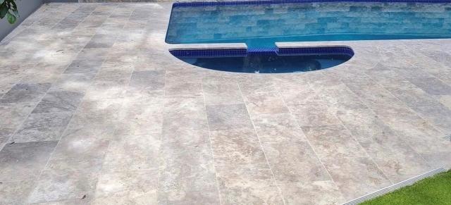 How to Remove Stains and Etching from Travertine Tiles